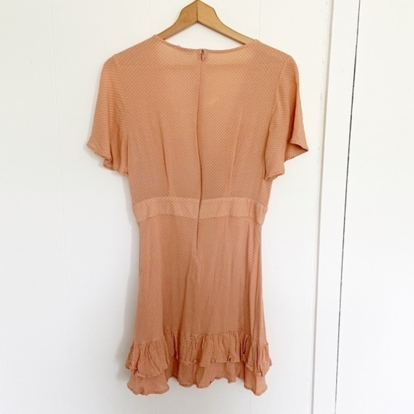 Sage Sunday‎ Beach Club dress blush polka dot L - Picture 6 of 11